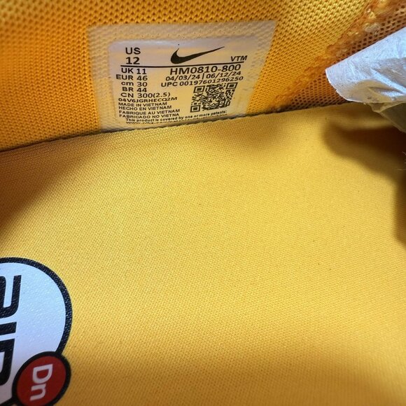 New Nike Air Max Dn Shoes Mens Size 12 Orange Black Gradient Running Sneakers - Picture 8 of 8